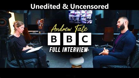 bbc andrew tate interview full